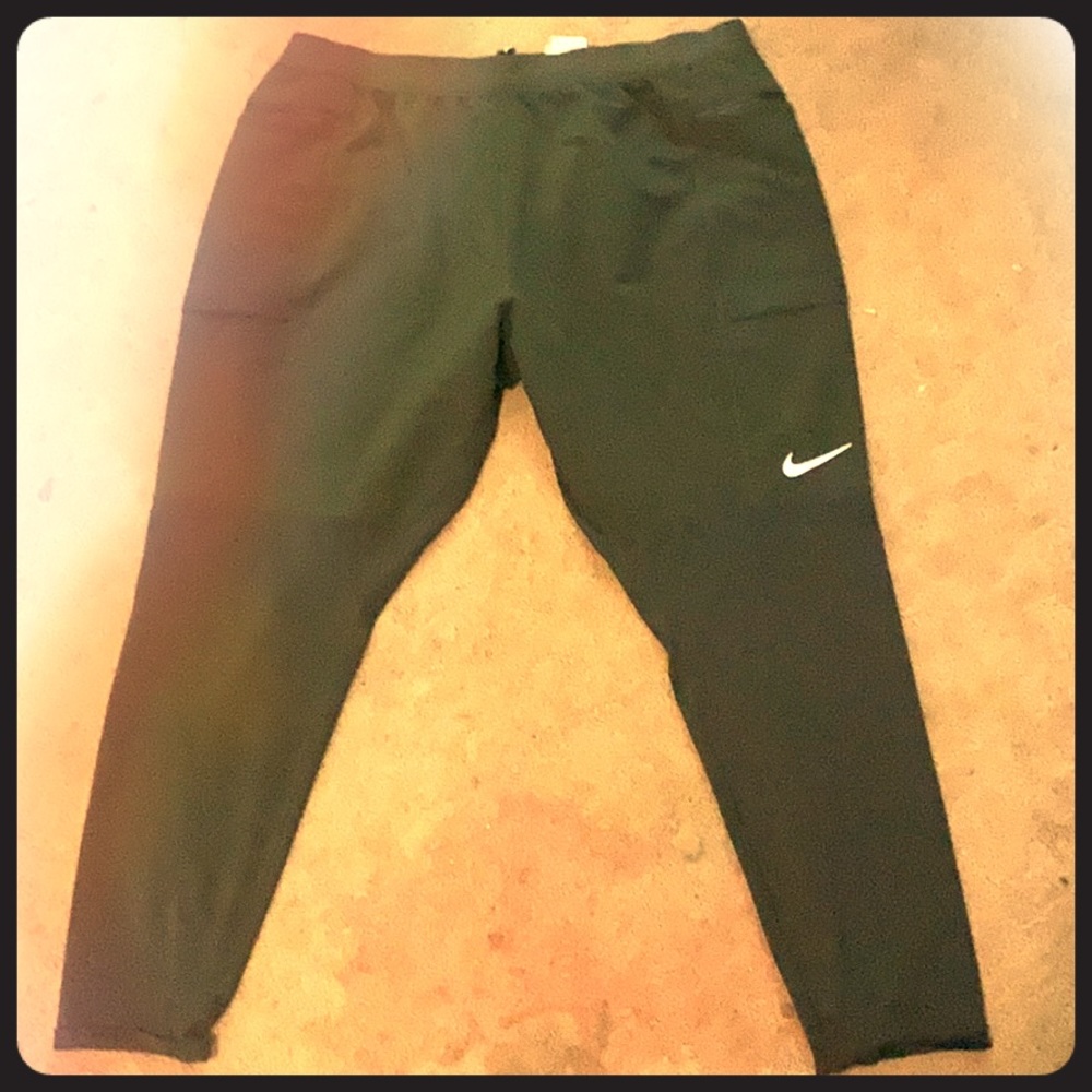 Olive NIKE Power Tech leggings NWT mens' 2XL